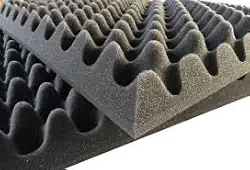 Kit com 10 placas Acústicas c.o - 50x50x2cm - Anti chama