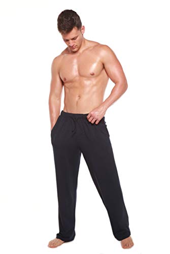 Spun Bamboo Men's Bamboo Viscose Fleece Lounge Pants