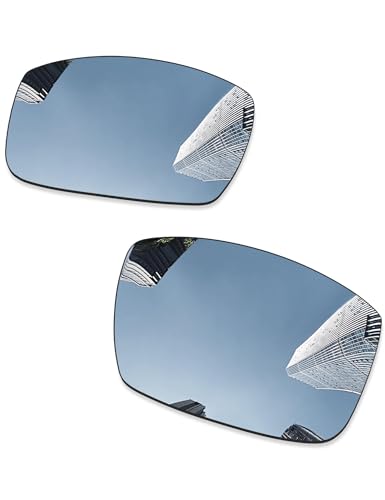 Image of Ploarized Replacement Lenses for Oakley Crankshaft OO9239 Sunglasses - Silver Titanium