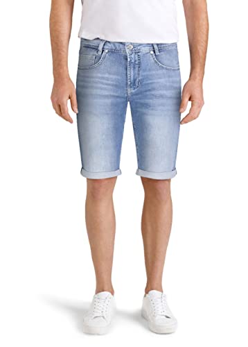 MAC Jeans Pantalones cortos para hombre Jog'n Jeans Light Sweat Denim Bermudas, H230 Light Authentic...