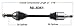 TrakMotive NI-8361 CV Axle