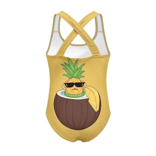 Image of Girls One Piece Swimsuits Size 5-14 Kawaii Gymnastics Leotard for Beach Vacations