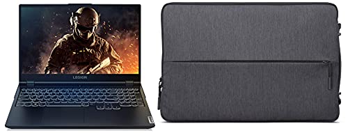 Image of Lenovo Legion5 AMD Ryzen5 4600H 15.6 inch(39.62 cms) FHD IPS Gaming Laptop(8GB /1TB HDD /256GB SSD /Win10 /120 Hz /NVIDIA GTX 1650 4GB GDDR6 /Phantom Black /2.3Kg) 82B500MMIN 15.6 inch Urban Laptop Sleeve