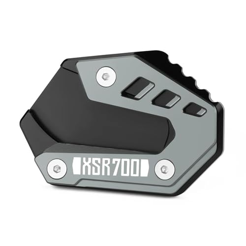 Extension béquille XSR 700 haut de gamme en aluminium gris durable