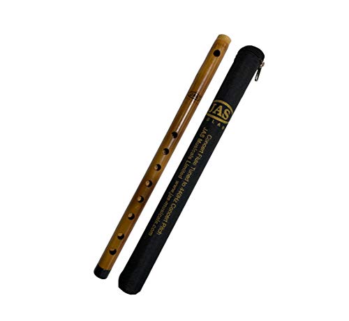 Flauta de cornalina, Venu, 8 agujeros, Shruti 5, nota G, sur de la India Cover