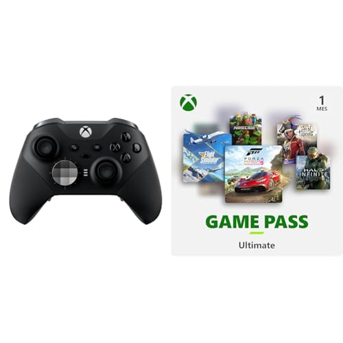 Xbox Mando Elite Series 2 Black + 1 Mes Game Pass Ultimate