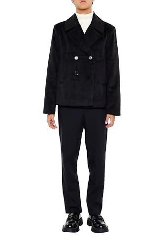 Forever 21 Men's Notched Double-Breasted Coat2