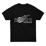 Mens Womens Tshirt FFVII Remake Logo Shirts for Men Women Funny Dad White