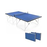 HLC 卓球台 国際規格 折りたたみ 25mm パイプ 卓球 台 天板15mm ゲームテーブル 練習用 ピンポン台 274CM * 152CM * 76CM