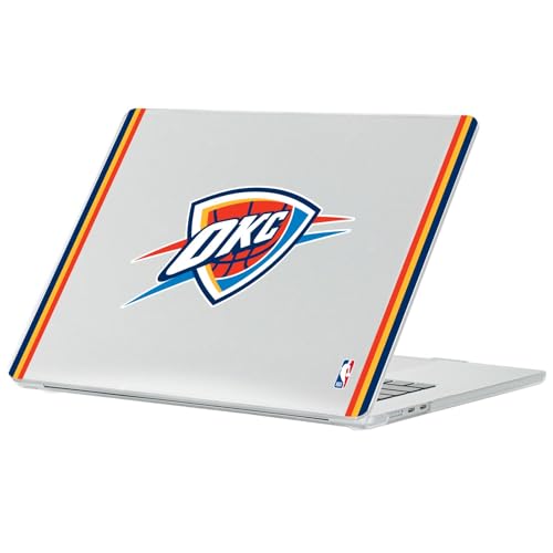 Coque MacBook Air 13.6 rigide transparente anti-rayures logo NBA OKC Thunder