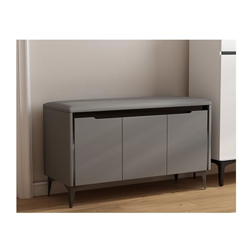 Banc de rangement à chaussures pour petits espaces et couloirs étroits