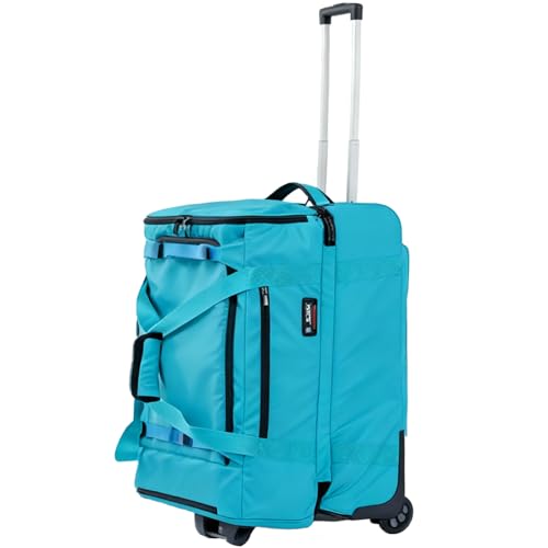Bolsa de viaje con ruedas impermeable y ligera con compartimentos de esquí
