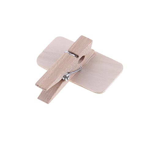 50pcs Chalkboard Wooden Clips Small Rectangular Message Holders for Weddings Parties and Crafts Reusable Erasable Blackboard Clamps for Decor and Communication