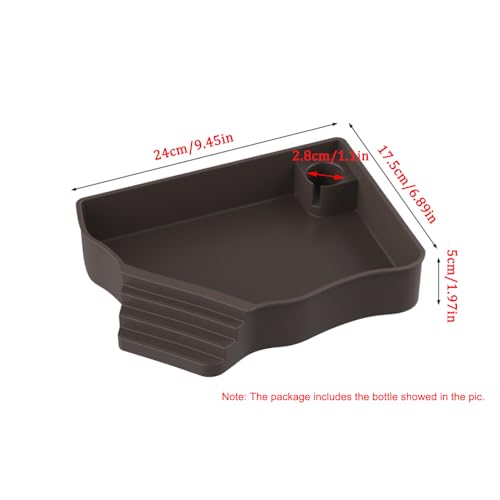 Bebedero automático para reptiles con piscina extragrande de diseño natural 8