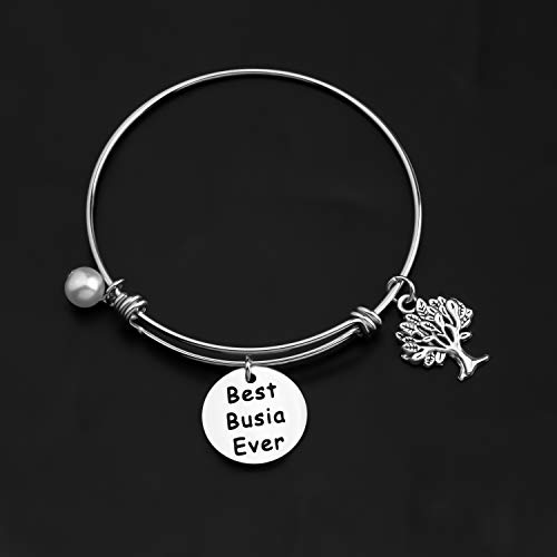 CENWA Best Busia Ever Bracelet Gift for Busia for Mom Grandma4