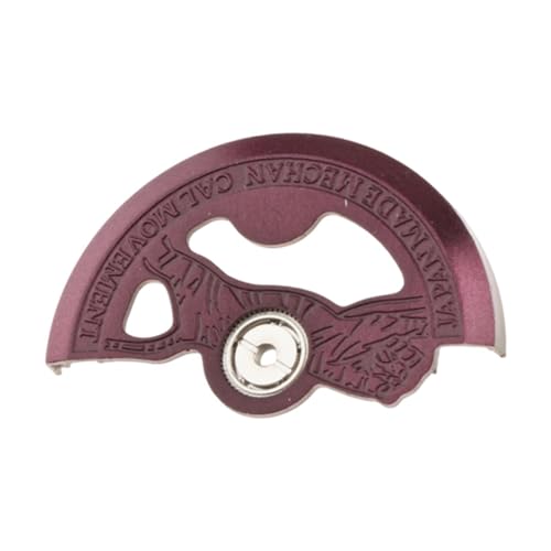 Hellery Uhrenbewegungs -Rotorgewichtsschwung Rotor Automatisches Zubehör für NH39 NH38 NH35 4R36, Violett