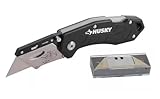 Husky Folding Lock-Back Utility Knife