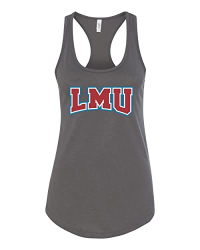 CreateMyTee | Loyola Marymount LMU Ladies Tank Top (Dark Grey, Small)