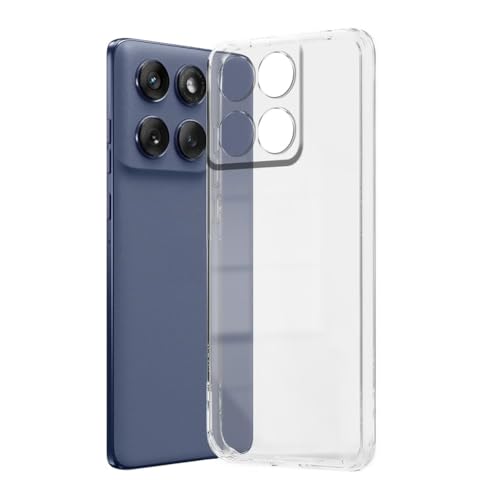 Image of COVERBLACK Flexible Rubber Case Back Cover for Compatible Model with Motorola Moto Edge 60 Stylus - Transparent