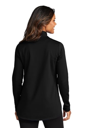 Port Authority Women's Carbon-Free Double-Knit Quarter-Zip Pullover3