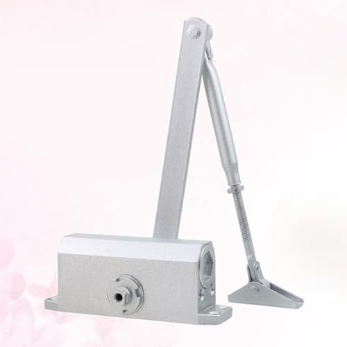 Cierrapuertas automático de aluminio duradero para puertas de madera de 50kg 6