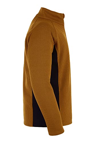 Image of Spyder Men's Standard Outbound Half Zip Mid-Weight Mock Neck Sweater