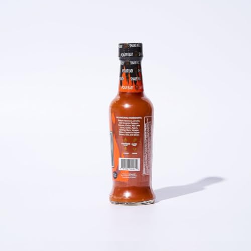 Image of Tabanero Extra Spicy XXX Hot Sauce, All Natural, 5 oz Small Glass Bottle