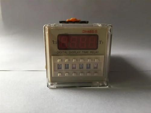 Relais Temporisé DH48S-S 380V AC Double Minuteur Programmable 48x48
