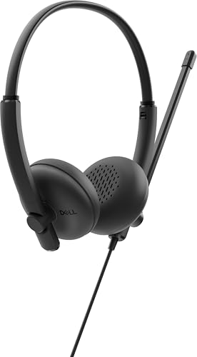 Image of Dell WH125 (520-BBLR) Wired Headset - Clear Audio, Comfortable Fit, Durable Build, Noise Reduction Mic for Everyday Use
