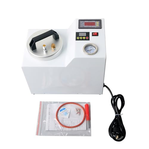 Image of 4-In-1 Dental Digital Lab Automatic Polymerizer Portable Curing Pressure Pot Polymerizing Machine 170W JT-231 for Repair Denture Base, White
