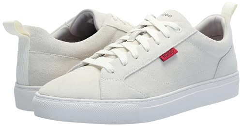 Image of Hugo Men's Essential Cupsole Suede Low Top Sneaker