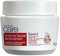 Creme Facial Antissinais 5 em 1 - Avon Care 100g