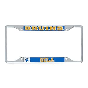 UCLA University of California Los Angeles Bruins Metal License Plate Frame for Front or Back of Car Officially Licensed (Mascot)