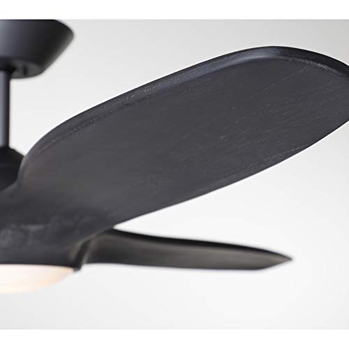 Luminance Kathy Ireland Home Lindbergh Eco 60 Inch Ceiling Fan With Light | Led Lighting Fixture With 6-Speed Wall Control And 3 Solid Wood Blades, Graphite, 13.80X13.80X60.00 (Cf315Cr60Grt) #TOP5