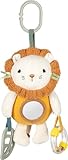 L’adorable visage du lion et les matériaux moelleux font de la peluche à suspendre le meilleur ami de votre bébé