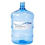 TIMPHO 5 Gallon Water Bottle – BPA Free Durable Plastic Jug with Easy Grip Handle, Reusable Container for Top and Bottom Load Water Dispensers, Storage & Home Use