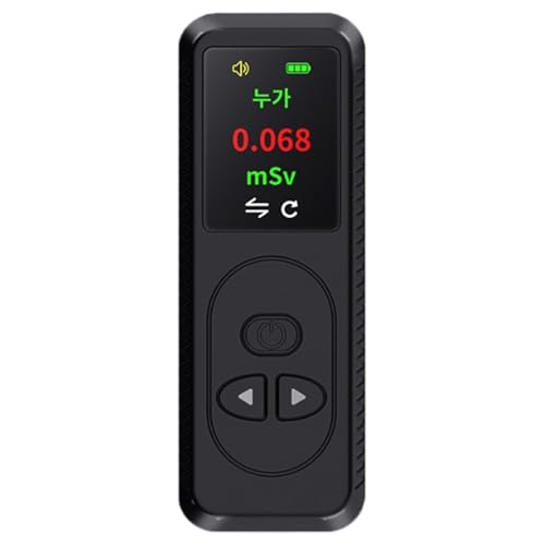 Compteur de rayonnement portable LCD pour contrôler la radioactivité des objets et des pièces