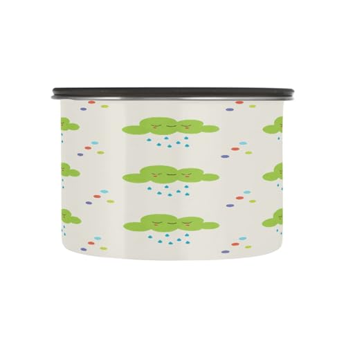 Contenedor hermético para café de acero inoxidable Qilmy 30oz miniatura 2