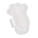 YUNGYE Einstellbare Haustier Hund Katze Finger Bad Massage Brus Kamm Handschuh Fellpflege Massieren Mit Haustier Dusche Hund Pinsel Heimtierbedarf (Color : White, Size : M)
