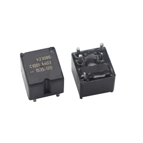 Relais de voiture V23086-C1001-A403 12V 30A 5 broches pour circuit automobile Foster