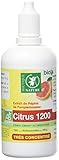 Boutique Nature   Complément Alimentaire   Extrait de pépins de Pamplemousse   Citrus 1200 BIO   Flacon Compte Gouttes de 100 ml   Apporte naturellement des BIOflavonoïdes