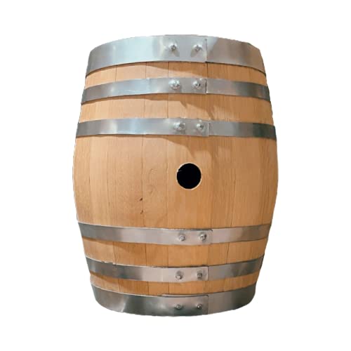 Midwest Barrel Company Small White Oak Barrel (5 Gallon) New, Never-Used Barrel for Aging Whiskey, Bourbon, Bine, Cider, Beer