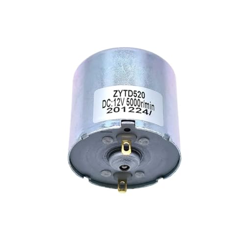 Motor de corriente continua SVC 520-03C de imán permanente y doce voltios 5