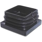 Typ: Profil Abdeckkappen Formrohrstopfen Rohrstopfen Fußkappen Endkappen Rohrkappen Filzgleiter (4 Stück) 100 x 100 - WS 3.0 to 6 mm