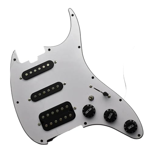 Pickguard guitare électrique pré câblé SSH pour réparer l'électronique usée
