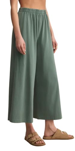 Z SUPPLY Women's Scout Jersey Flare Pants3