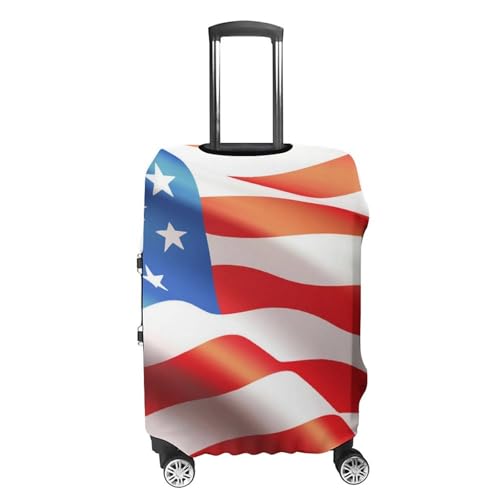 Carry On Luggage Cover Red Blue White American Flag (68) Anti Scratch Travel Luggage Cover Suitcase Protector Suitcase Covers4