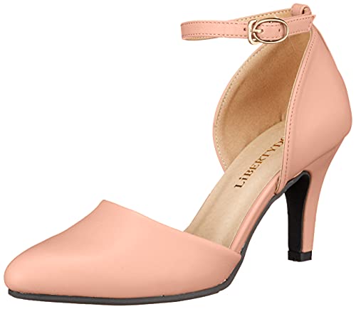 [リバティー ドール] セパレートストラップパンプス 5430 レディース ピンクベージュピーユー 22.5 cm 2E