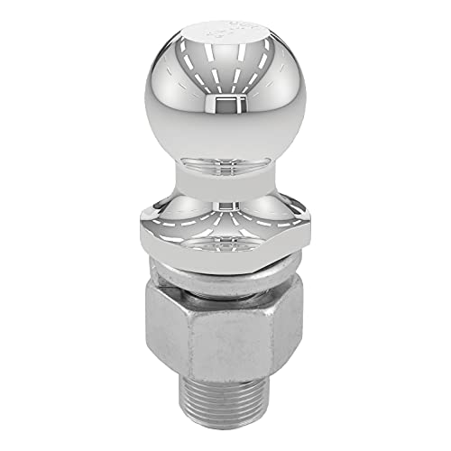 Image of CURT 40069 2 inch Trailer Hitch Ball, 1-1 /4 inch x 2-5 /8 inch Shank, 10,000 lb