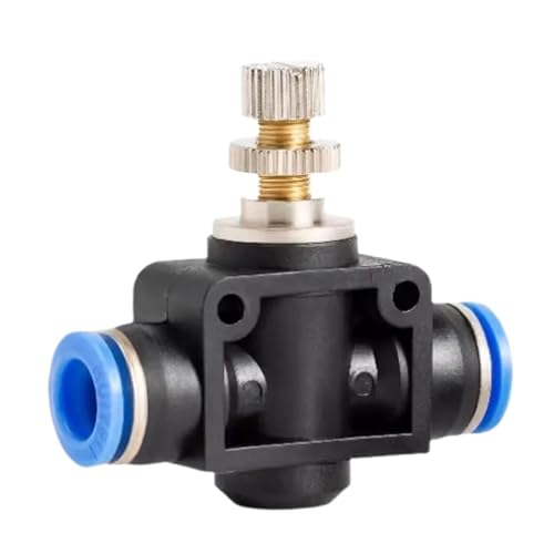 Valve pneumatique LSA-10 régulateur de débit pour circuits d'atelier 6mm
